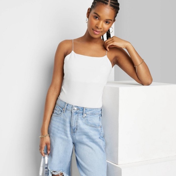 Women’s Spaghetti Strap Bodysuit - Picture 2 of 6